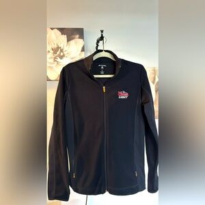 Colors Light Women’s Black Fleece Jacket Size Medium